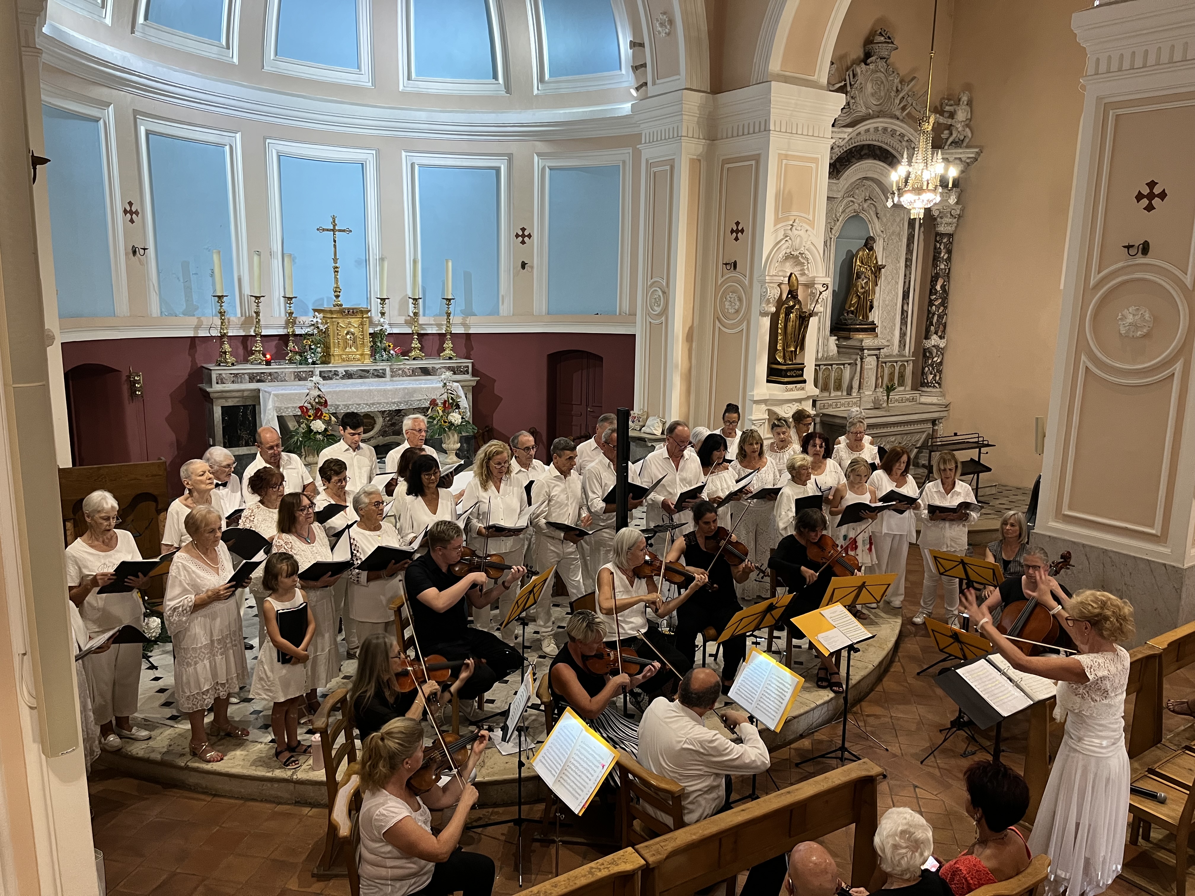 Art e Terre et l'orchestre de Lindenberg à Vallauris